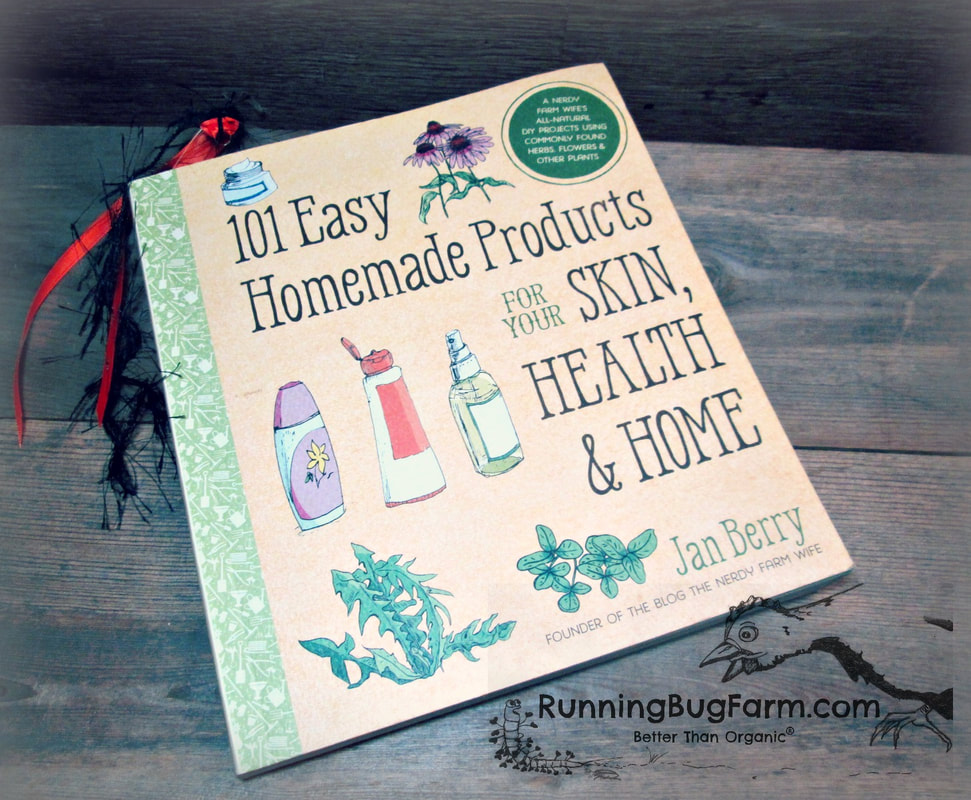 An organic farmers review of 101 Easy Homemade Products for your Skin, Health and Home.