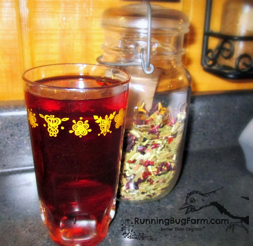Learn how to make your own vitamin C rich herbal tea using organic herbs.