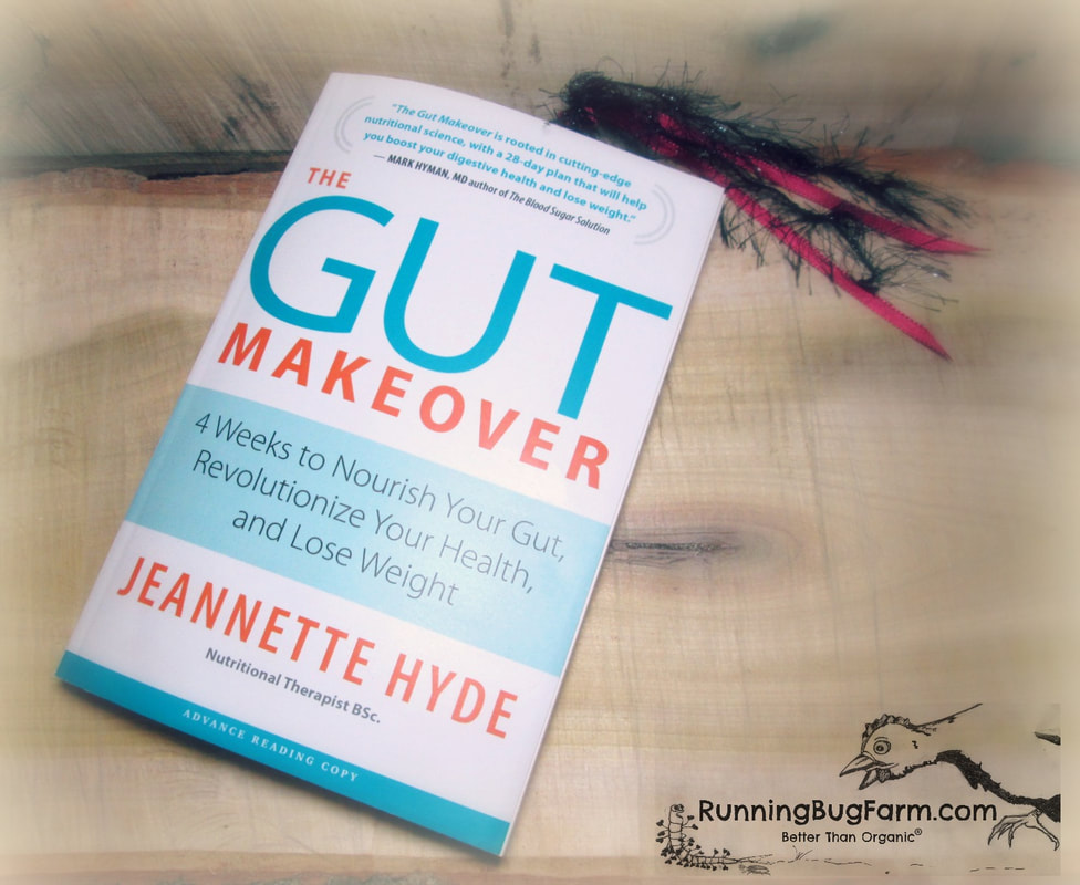 A farm gal with Endo reviews 'The Gut Makeover' by Jeannette hyde.