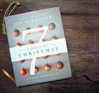 An Eco Farmers review of '7 Days of Christmas' by Jen Hatmaker