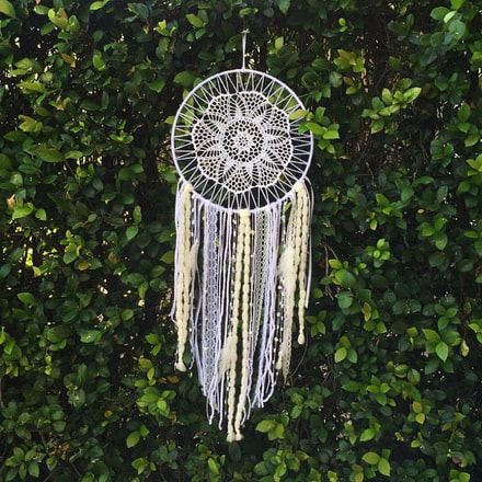    Used the feathers for a dream catcher ! Thank you so much. I will be purchasing more in the future for my shop □  Review of Running Bug Farm.