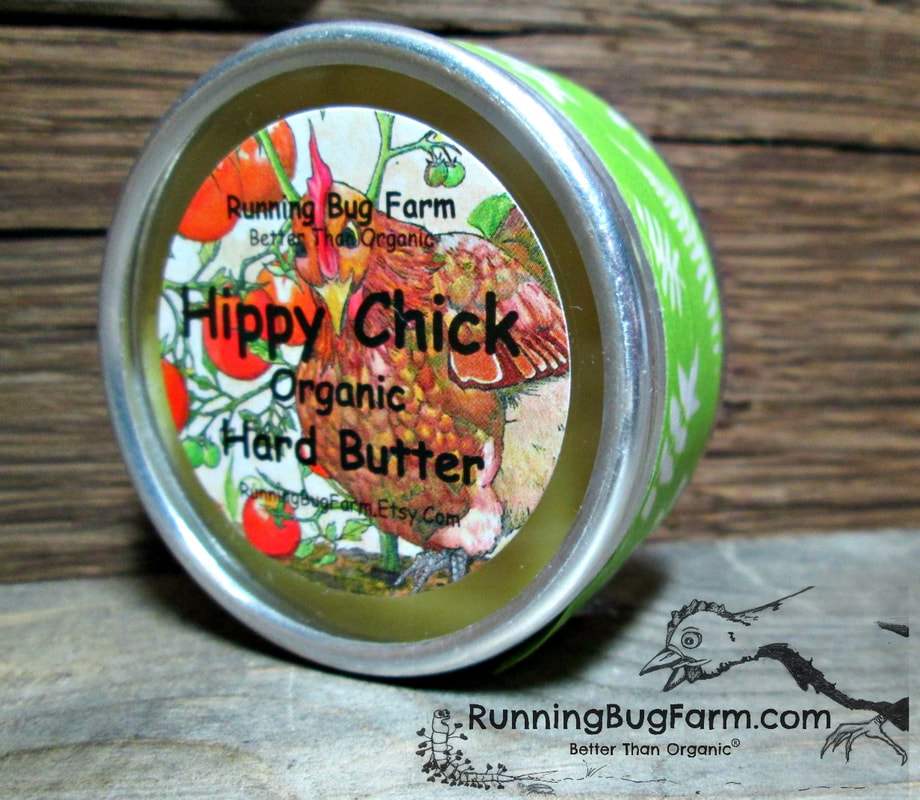 Make your own organic Hippy Chick patchouli hard butter hand cream using real essential oil & organic vanilla bean.