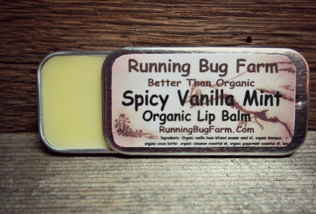 Make your own healing organic Spicy Vanilla Lip balm.  It's quick, easy & affordable!