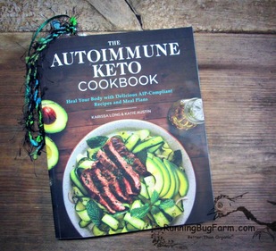 An eco farmer with endo reviews 'The Autoimmune Keto Cookbook'.