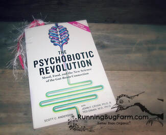 A book review of The Psychobiotic Revolution. Mood, Food, and the New Science of the Gut-Brain Connection by Scott C. Anderson, John F. Cryan, & Ted Dinan.