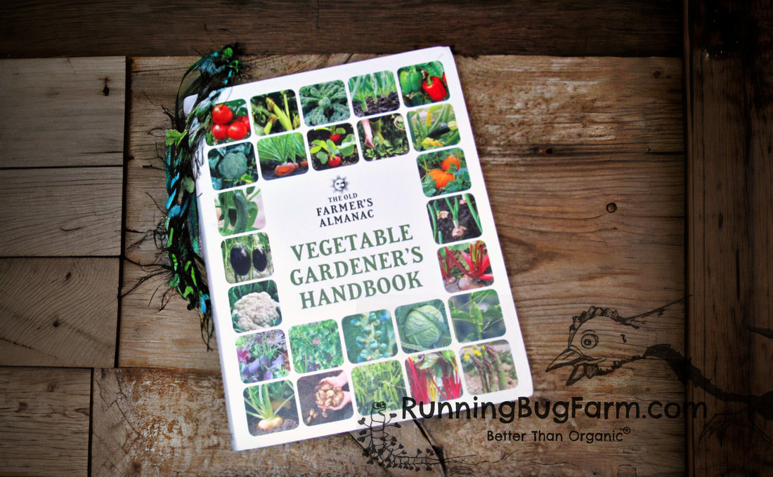 The Old Farmer's Almanac Vegetable Gardener's Handbook. An Eco farm woman's review.